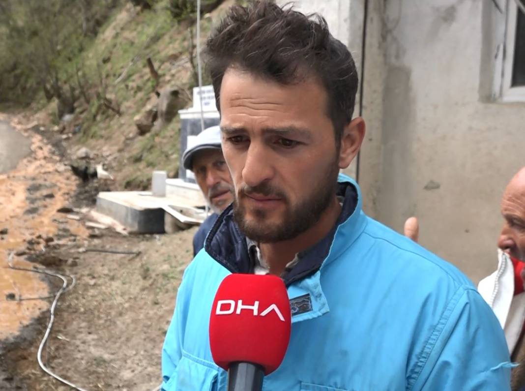 Trabzon'da heyelan evleri yuttu: 'Kıyamet kopuyor sandık' 6