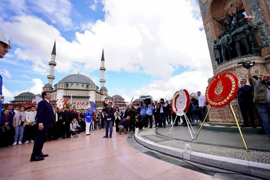 İmamoğlu Taksim'de: Gençlerin hayallerini burada kurabildiği bir ülke diliyorum 3