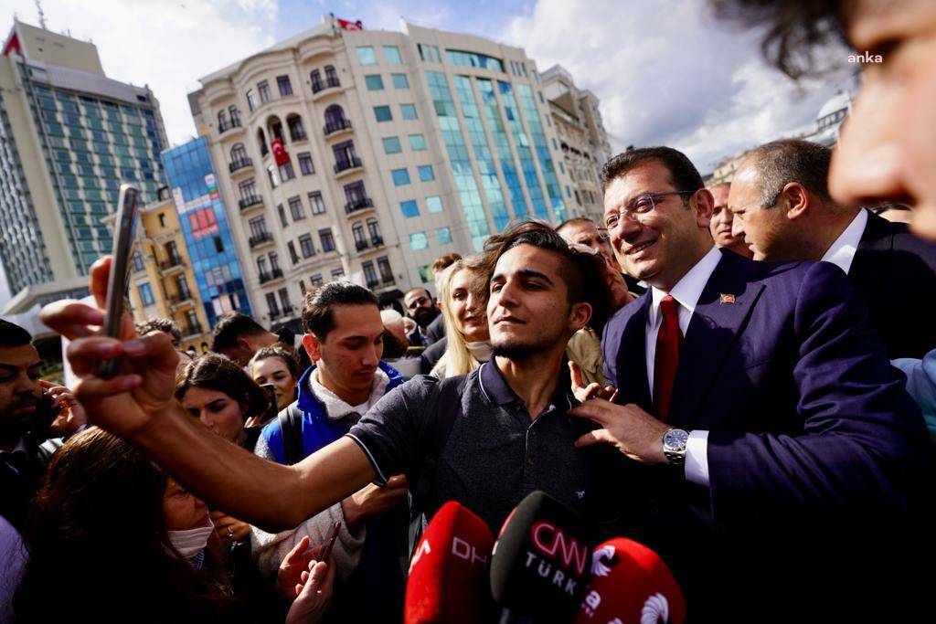 İmamoğlu Taksim'de: Gençlerin hayallerini burada kurabildiği bir ülke diliyorum 2