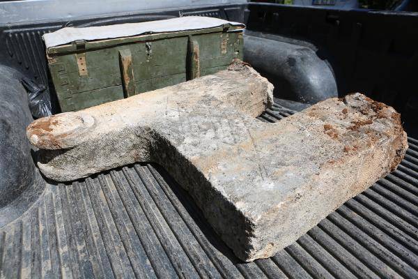 Dersim'in kırmızı bültenle aranan koç başlı mezar taşı bulundu 3