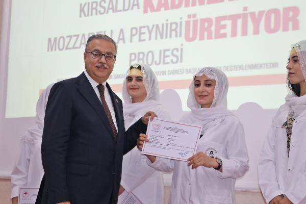 Diyarbakırlı kadınlara mozerella eğitimi: Mandarella geliyor 5