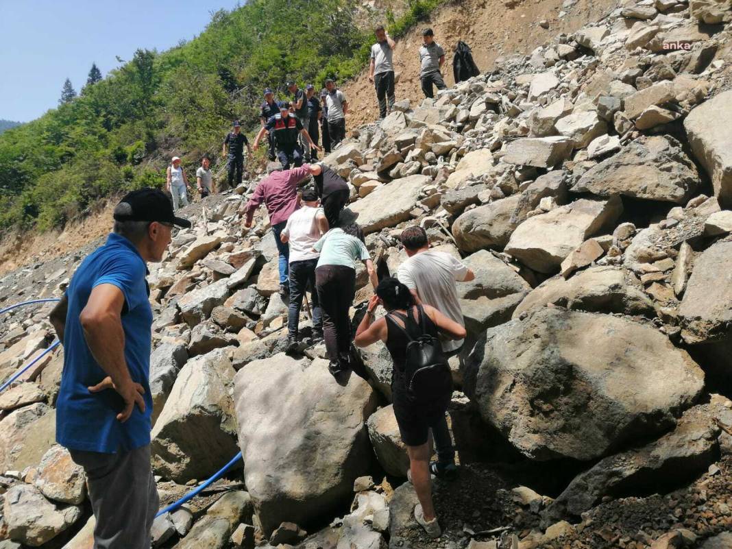 İkizdere'de Cengiz İnşaat'a karşı yine eylem: Bitsin bu katliam 2