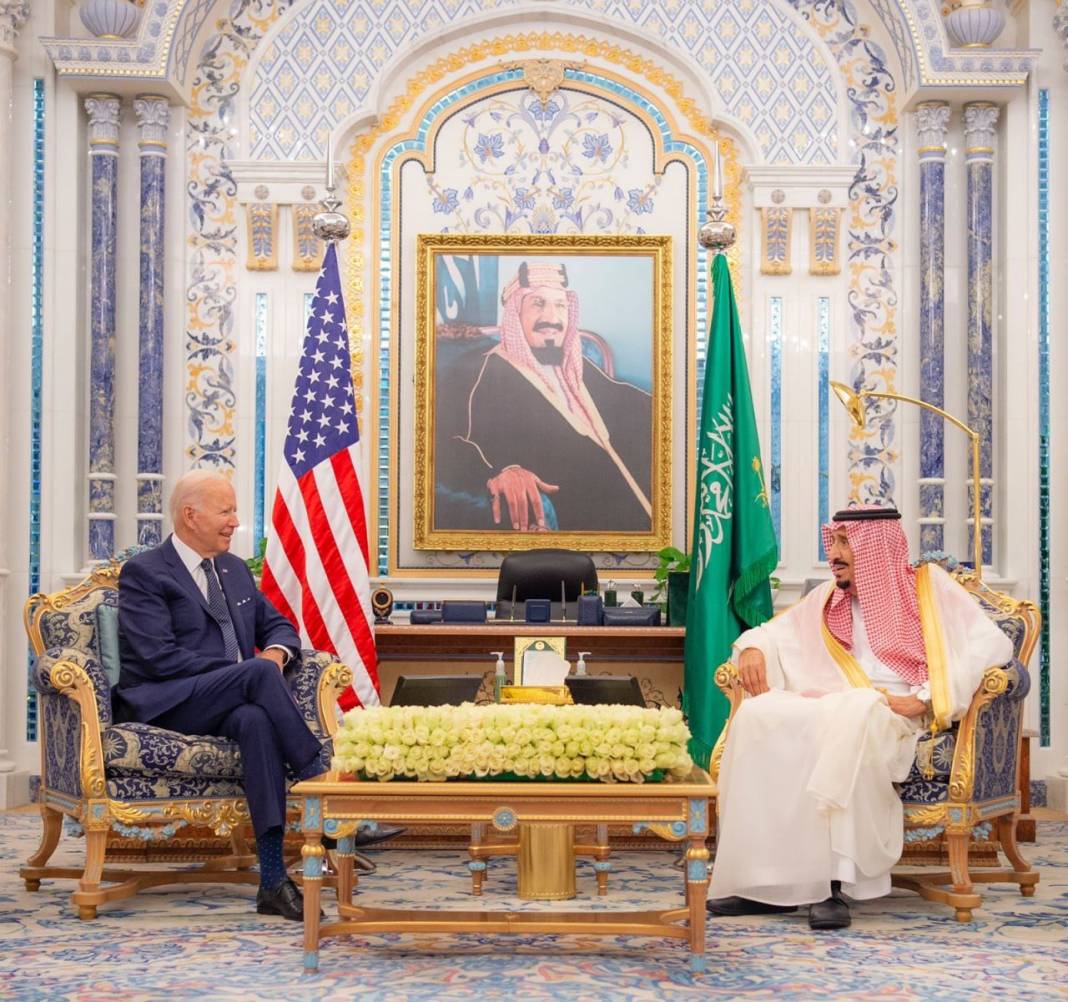 ABD Başkanı Biden, Suudi Arabistan’da 1