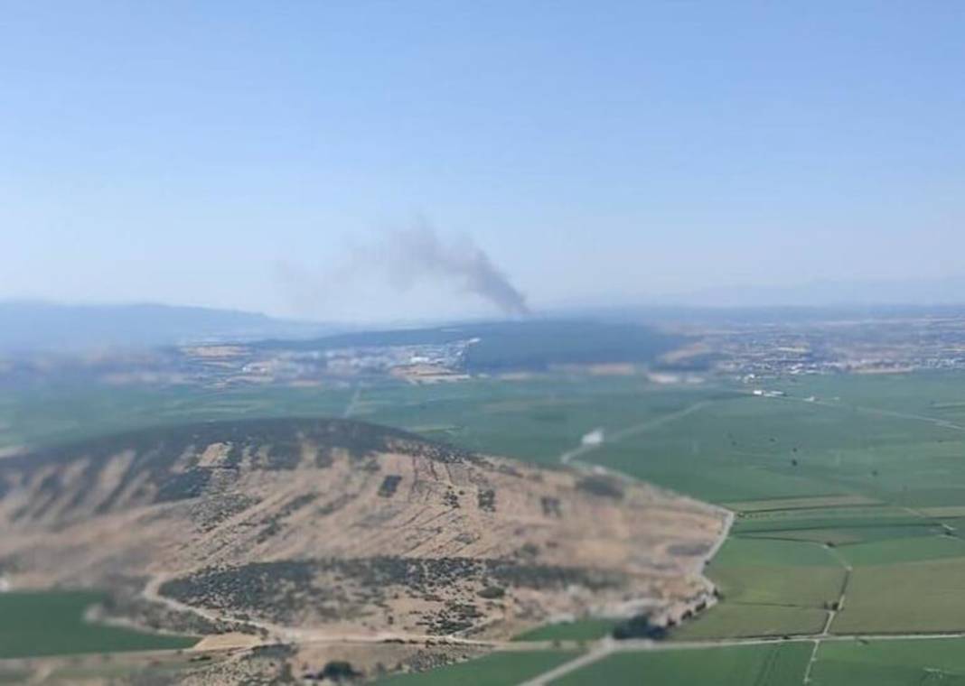 İzmir’de orman yangını kontrol altına alındı 1