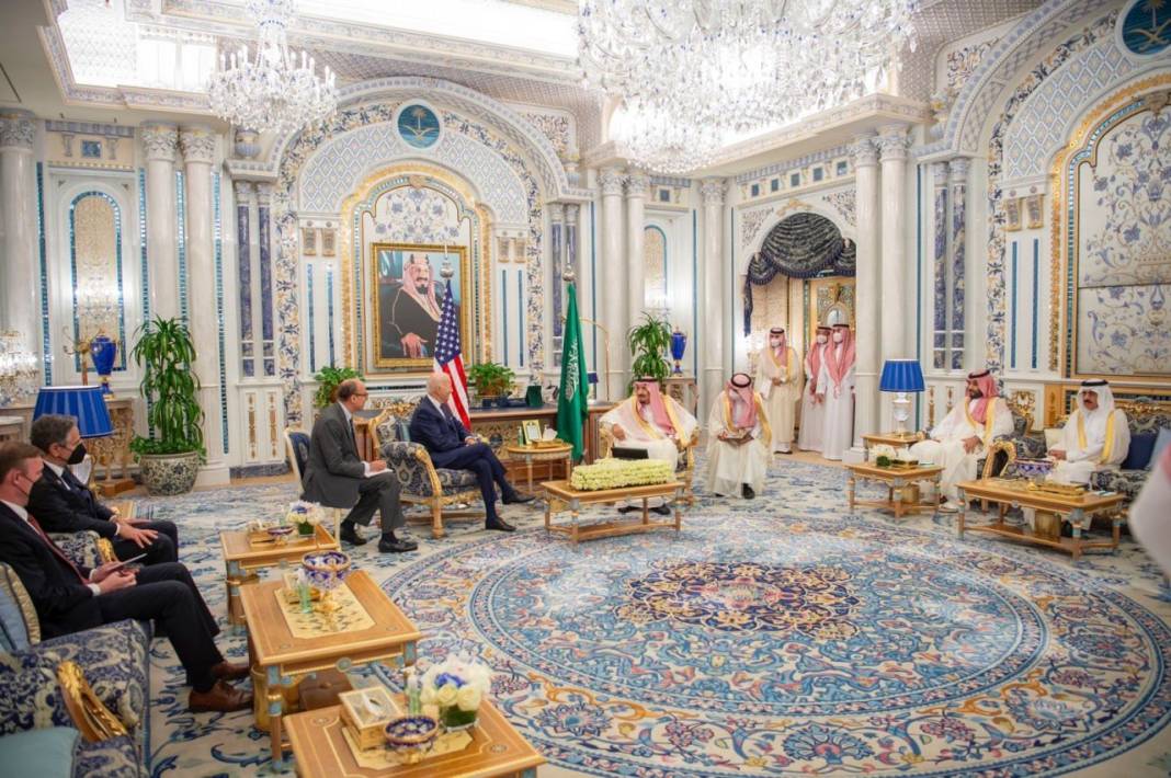 ABD Başkanı Biden, Suudi Arabistan’da 5