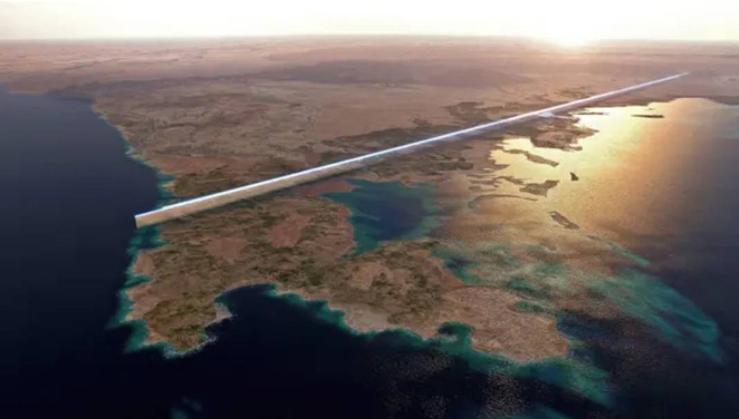 Suudi Arabistan'ın distopik çılgın projesi: 170 kilometre uzunluğundaki 'The Line' 1