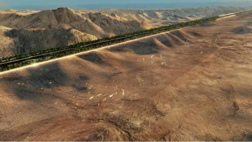 Suudi Arabistan'ın distopik çılgın projesi: 170 kilometre uzunluğundaki 'The Line' 3