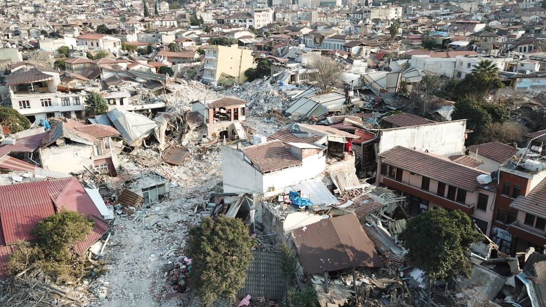Antakya'daki son durum havadan görüntülendi 6