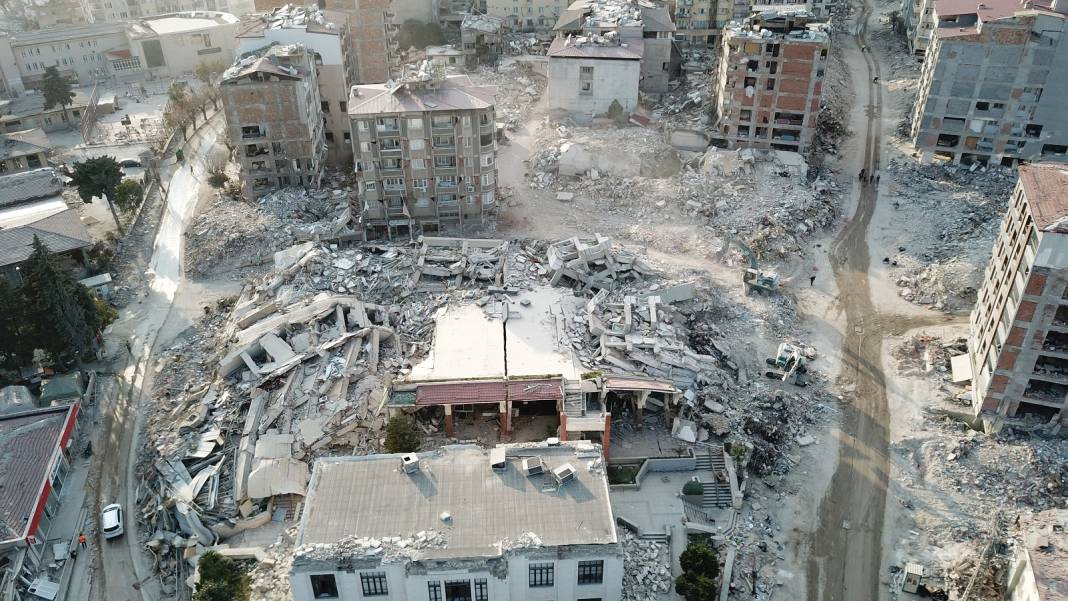 Antakya'daki son durum havadan görüntülendi 11