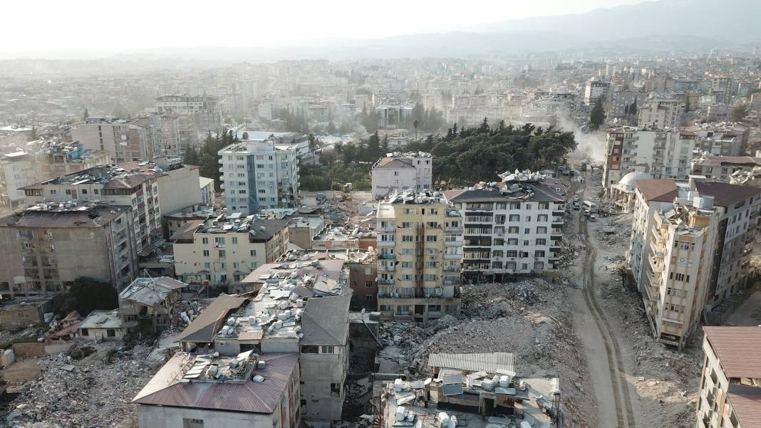 Antakya'daki son durum havadan görüntülendi 13