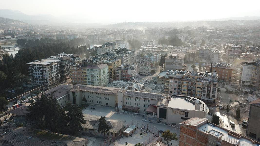 Antakya'daki son durum havadan görüntülendi 15