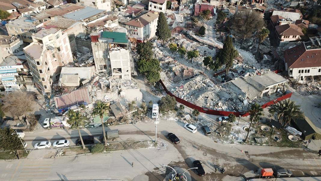 Antakya'daki son durum havadan görüntülendi 10