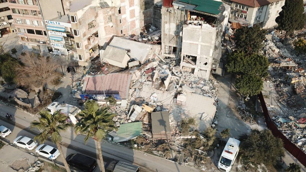 Antakya'daki son durum havadan görüntülendi 9