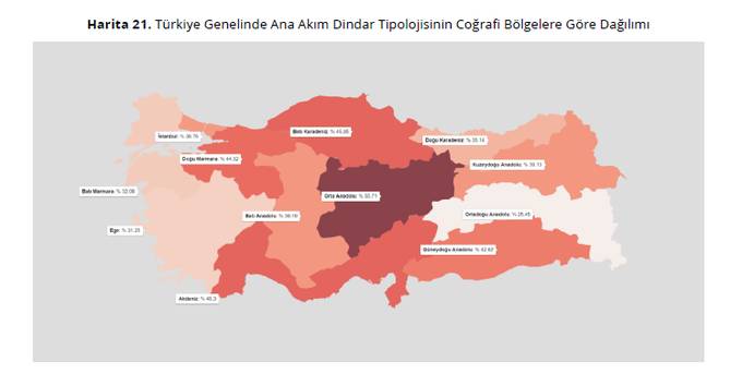 Türkiye'de inanç ve dindarlık araştırması: Dindar-muhafazakar yüzde 70, laik yüzde 30 6