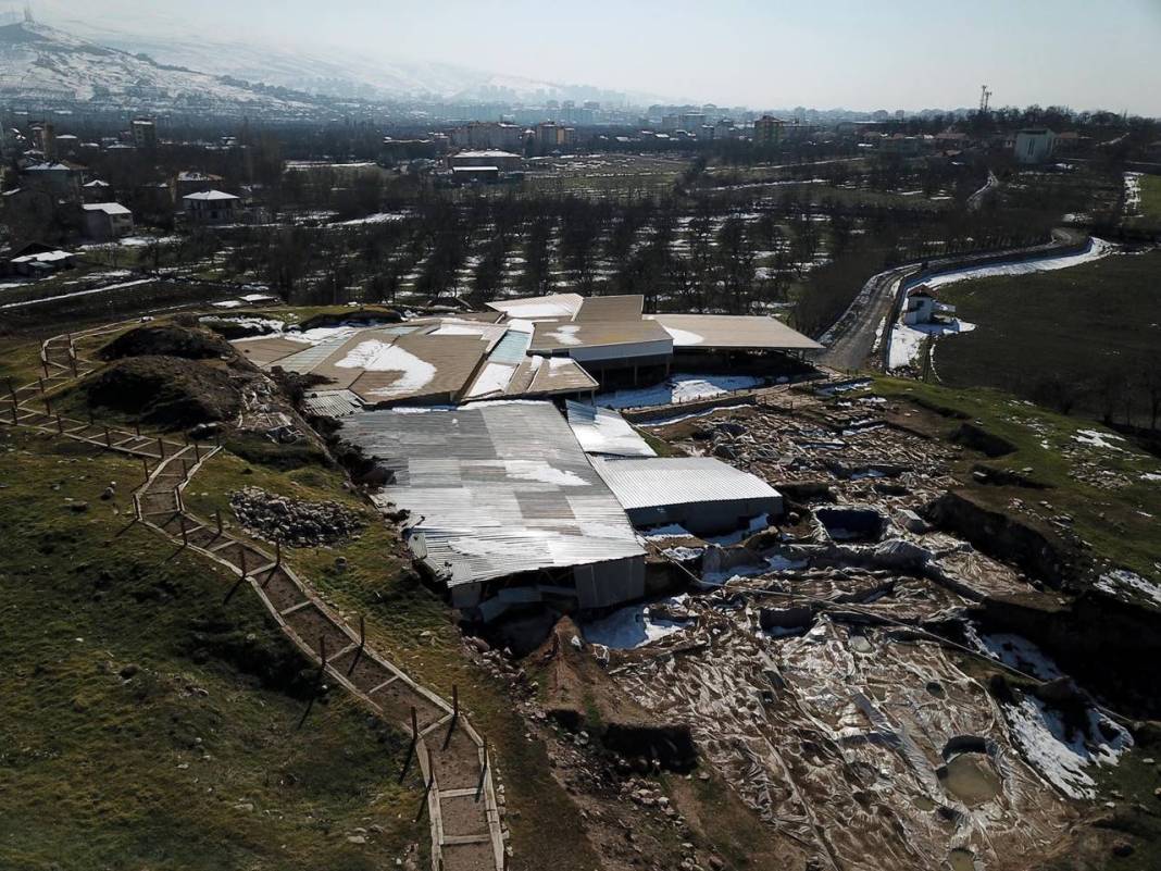 UNESCO listesindeki Arslantepe Höyüğü'nde deprem kontrolü: Genel durumu iyi 4