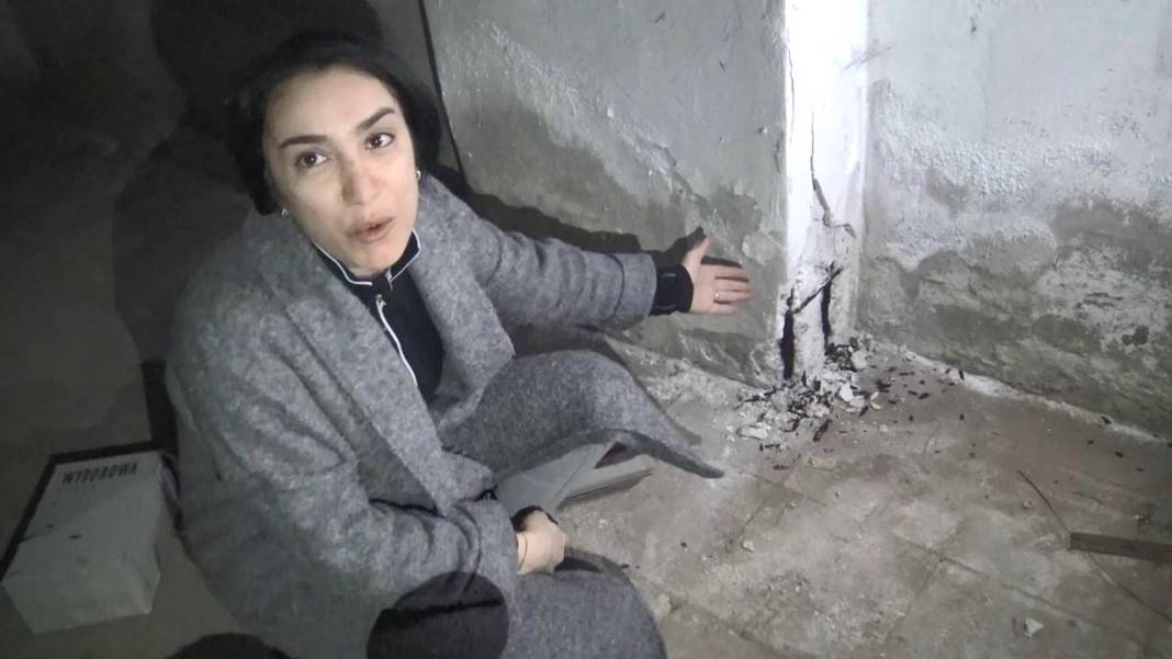 Kiracı olduğu binanın 'çürük' kolonunu 'şans eseri' fark etti: Burası tam anlamıyla tabut 6