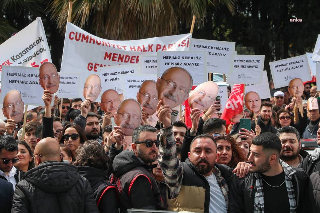 CHP liderini 'Cumhurbaşkanı Kılıçdaroğlu' sloganıyla karşıladılar 6