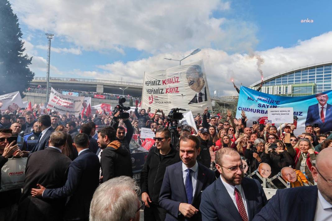 CHP liderini 'Cumhurbaşkanı Kılıçdaroğlu' sloganıyla karşıladılar 5