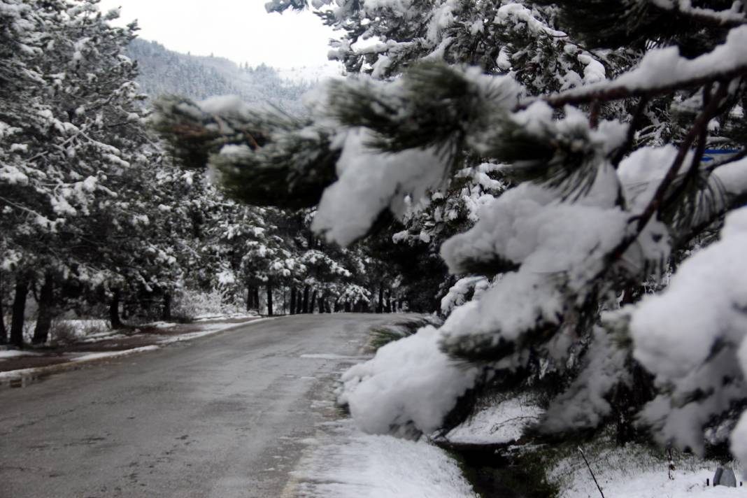 Nisan’da kar yağışı: Bolu Abant'ta 10 santimetreye ulaştı 6