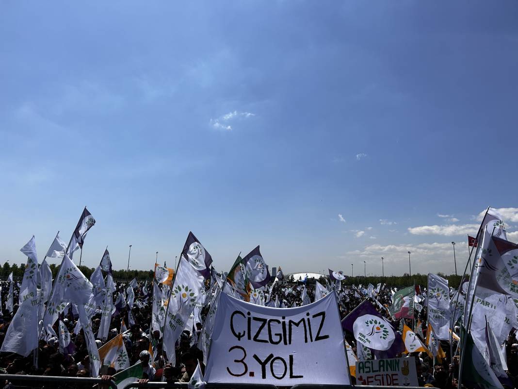Yeşil Sol Parti'den Diyarbakır ve İstanbul'da miting: Barışın hem kurucusu hem güvencesi olacağız 14