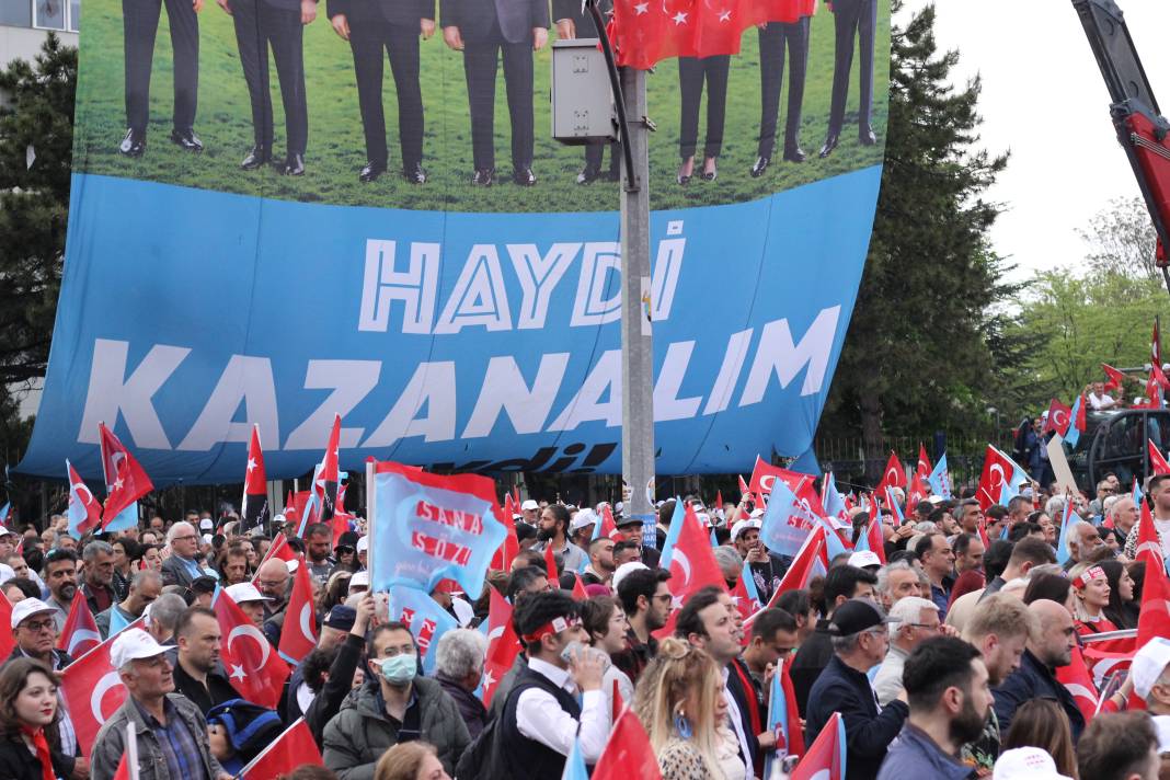 Fotoğraflarla Kemal Kılıçdaroğlu'nun Ankara mitingi: 'Bir Kemal kurdu, bir Kemal gönderecek' 17