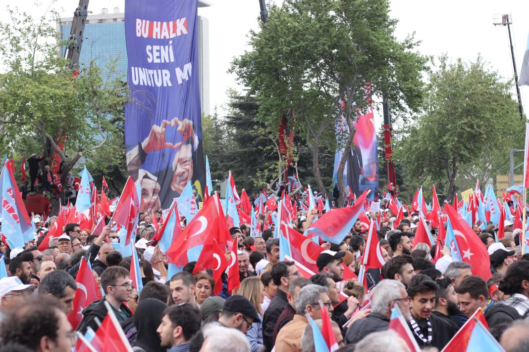 Fotoğraflarla Kemal Kılıçdaroğlu'nun Ankara mitingi: 'Bir Kemal kurdu, bir Kemal gönderecek' 3