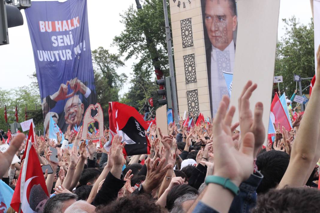 Fotoğraflarla Kemal Kılıçdaroğlu'nun Ankara mitingi: 'Bir Kemal kurdu, bir Kemal gönderecek' 12