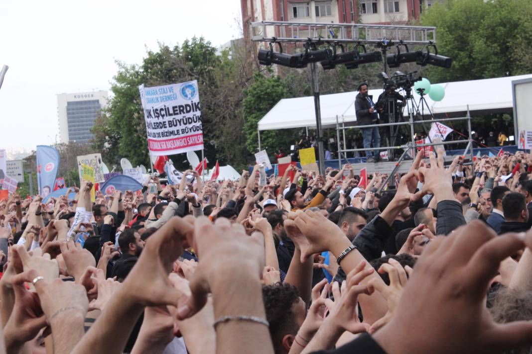 Fotoğraflarla Kemal Kılıçdaroğlu'nun Ankara mitingi: 'Bir Kemal kurdu, bir Kemal gönderecek' 1