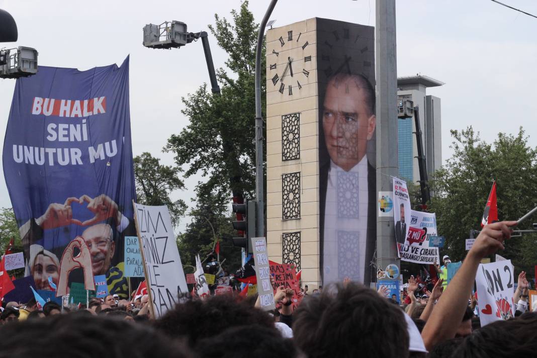 Fotoğraflarla Kemal Kılıçdaroğlu'nun Ankara mitingi: 'Bir Kemal kurdu, bir Kemal gönderecek' 25