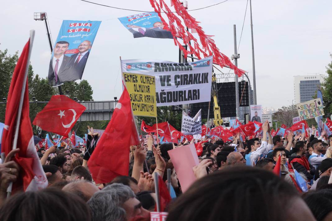 Fotoğraflarla Kemal Kılıçdaroğlu'nun Ankara mitingi: 'Bir Kemal kurdu, bir Kemal gönderecek' 28