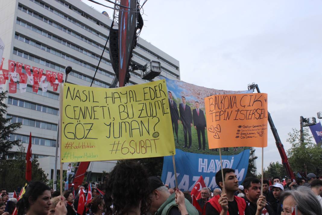 Fotoğraflarla Kemal Kılıçdaroğlu'nun Ankara mitingi: 'Bir Kemal kurdu, bir Kemal gönderecek' 21