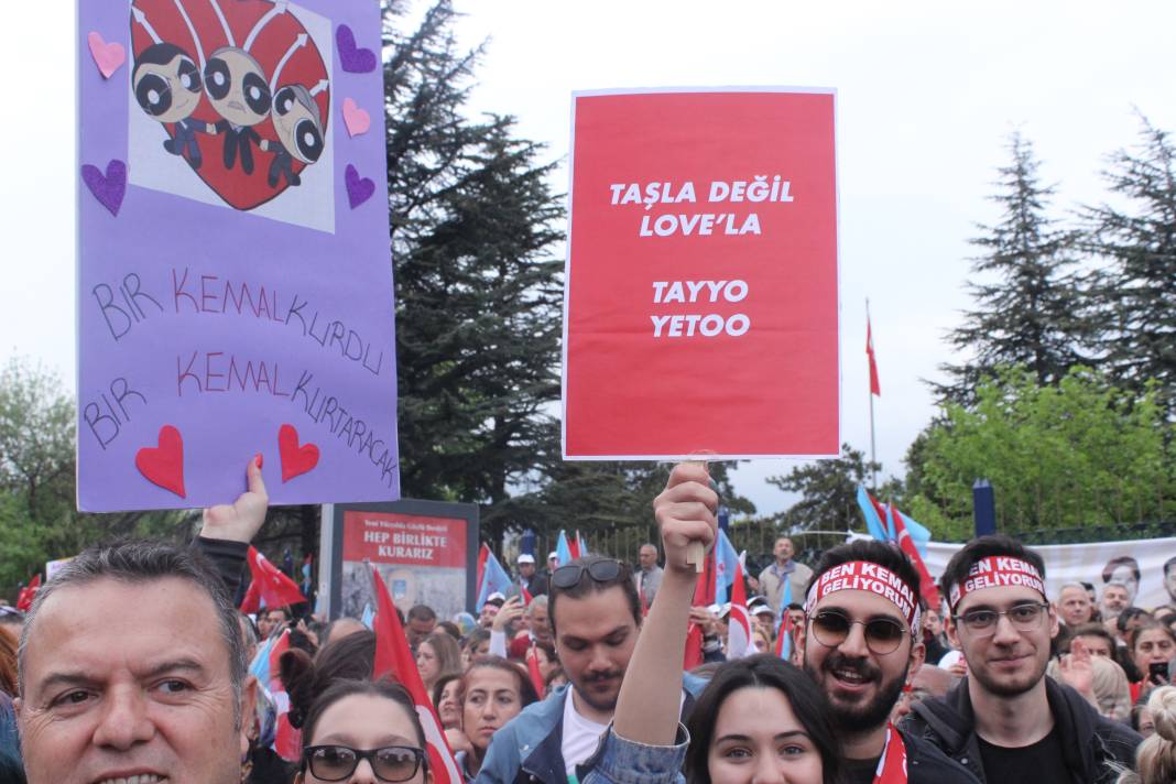 Fotoğraflarla Kemal Kılıçdaroğlu'nun Ankara mitingi: 'Bir Kemal kurdu, bir Kemal gönderecek' 14