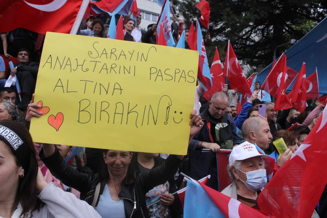 Fotoğraflarla Kemal Kılıçdaroğlu'nun Ankara mitingi: 'Bir Kemal kurdu, bir Kemal gönderecek' 11