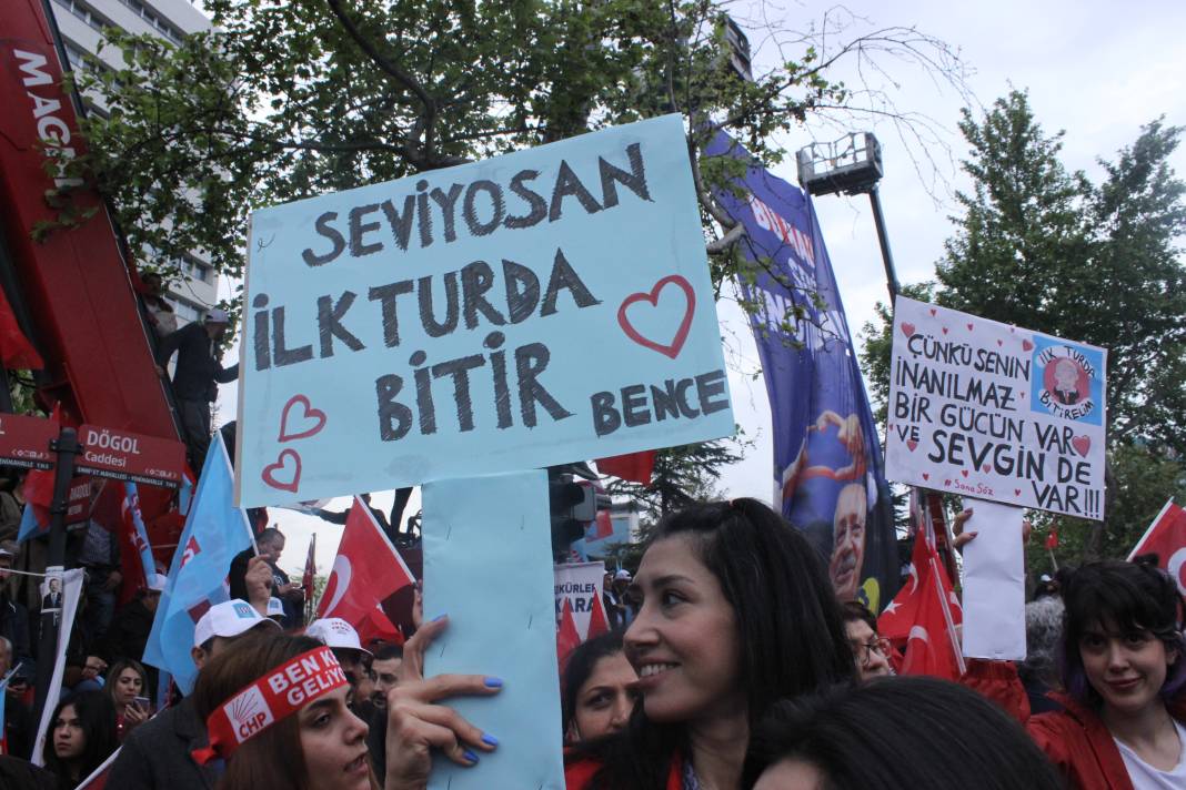 Fotoğraflarla Kemal Kılıçdaroğlu'nun Ankara mitingi: 'Bir Kemal kurdu, bir Kemal gönderecek' 8