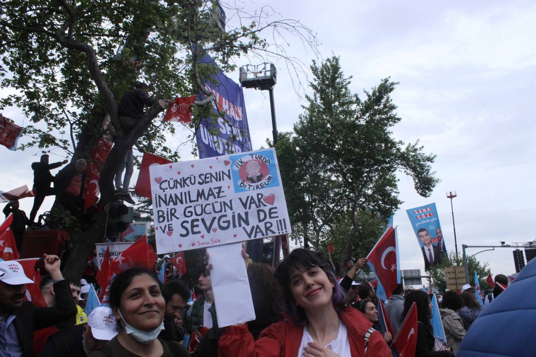 Fotoğraflarla Kemal Kılıçdaroğlu'nun Ankara mitingi: 'Bir Kemal kurdu, bir Kemal gönderecek' 7