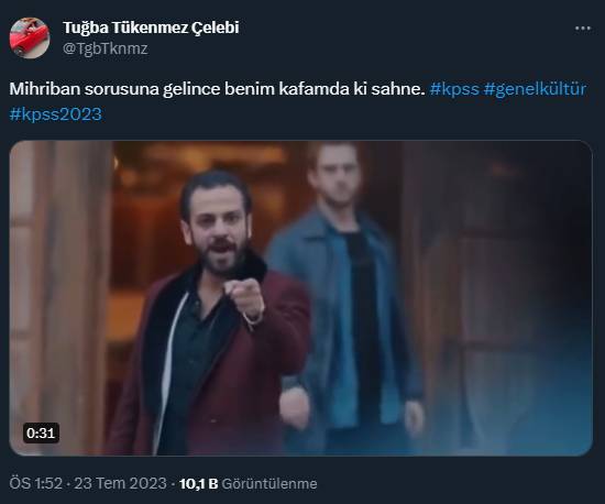 KPSS'de sorulan Mihriman sorusu sosyal medyada gündem oldu 5