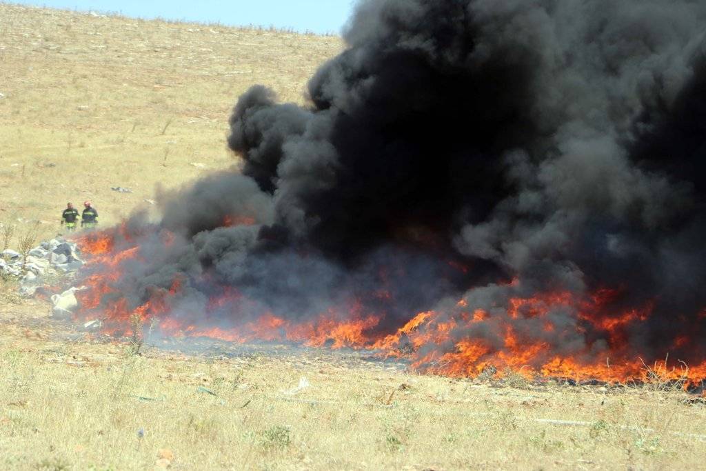 Gaziantep'te otluk yangını; bazı evler tahliye edildi 6