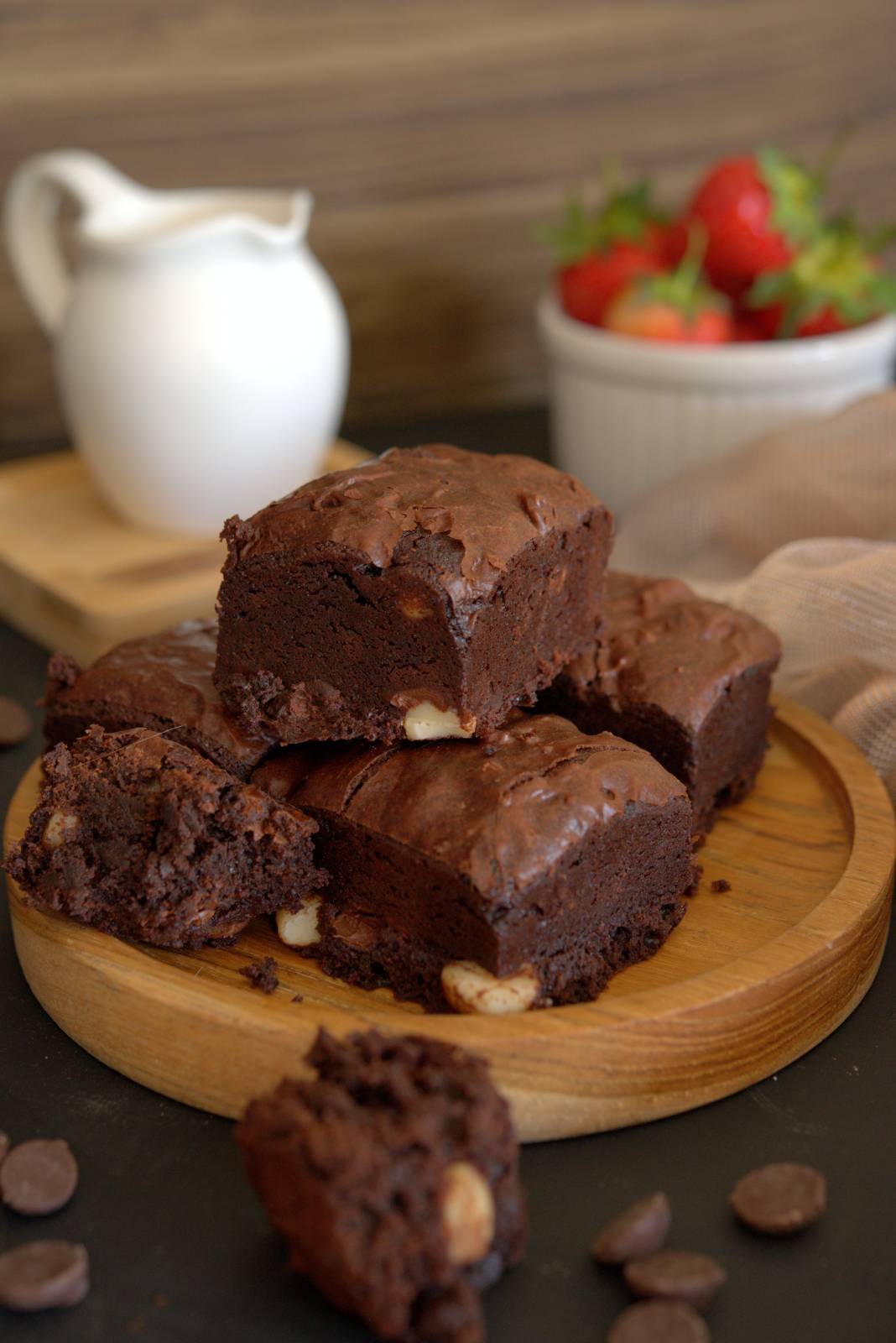 İşte lezzetli bir "Browni Tadında Islak Kek" tarifi 2