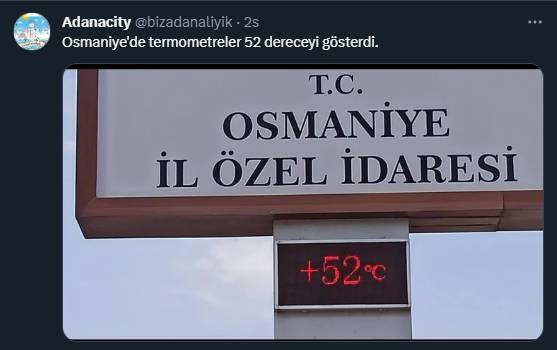 Adana sıcaktan erirken paylaşımlar da yüz güldürüyor 6