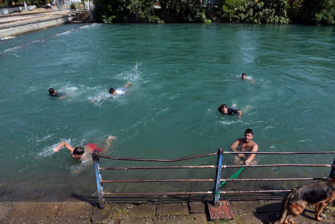 Adana'da termometreler 54 dereceyi gösterdi; sulama kanalları doldu 3