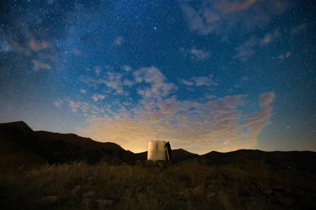 Van'da perseid meteor yağmurunu gözlemlediler 5