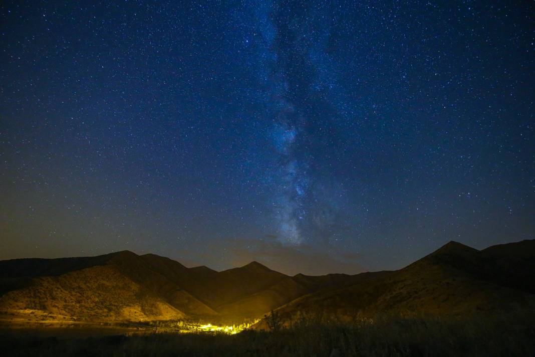 Van'da perseid meteor yağmurunu gözlemlediler 6