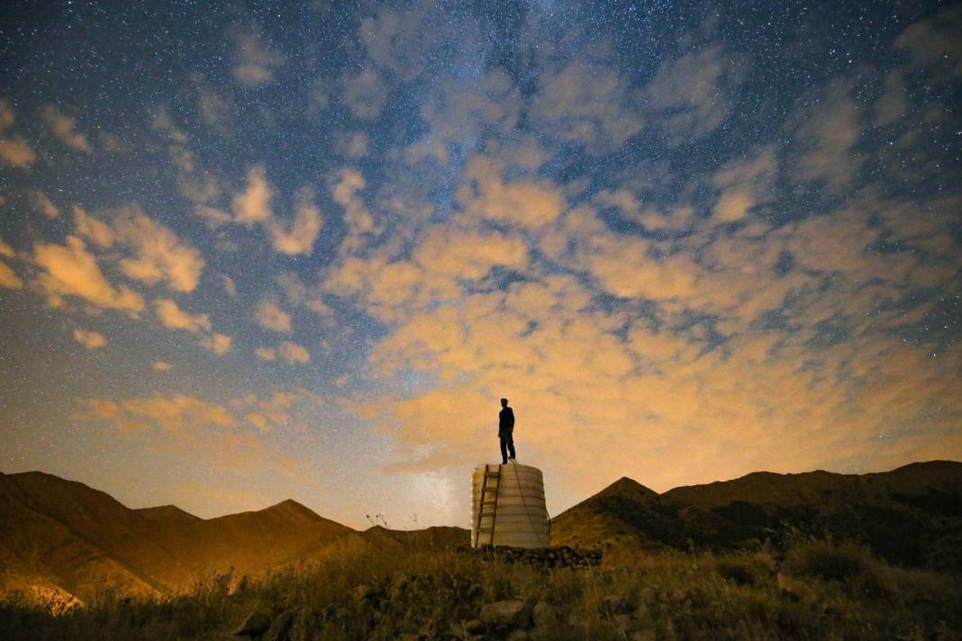 Van'da perseid meteor yağmurunu gözlemlediler 1