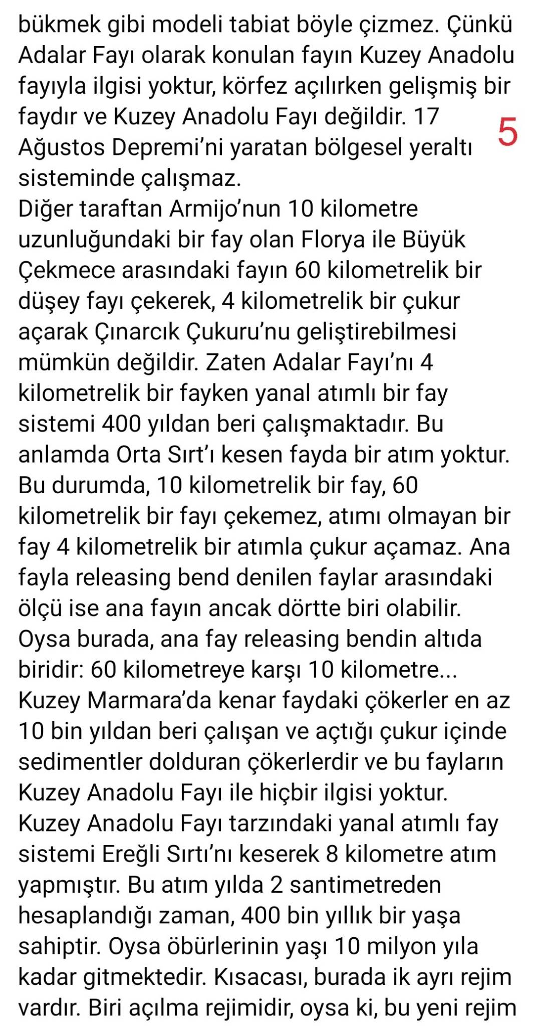 Prof. Dr. Şener Üşümezsoy'dan İstanbul depremiyle ilgili açık mektup 6