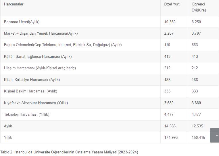 İPA Araştırması: İstanbul’da bir öğrencinin aylık harcaması asgari ücreti geçti 11
