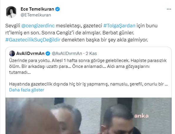 Kısa Dalga yazarı Cengiz Erdinç'in gözaltına alınmasına tepki yağdı: Çete değil gazeteci avı başlattılar! 3