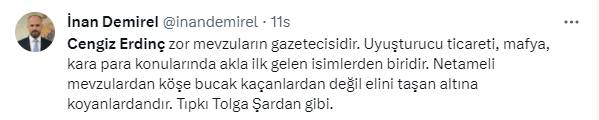 Kısa Dalga yazarı Cengiz Erdinç'in gözaltına alınmasına tepki yağdı: Çete değil gazeteci avı başlattılar! 14