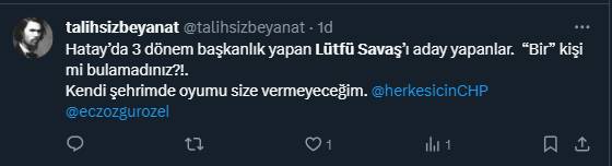 CHP'nin Hatay'da Lütfü Savaş'ı aday göstermesi tepki çekti 13