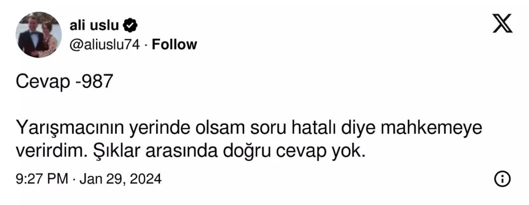 Kim Milyoner Olmak İster'de elenince alay edilmişti: Soru yanlışmış 14