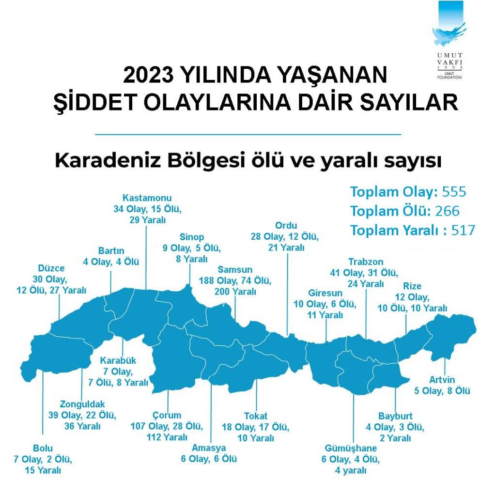 Türkiye’nin silahlı şiddet haritası çıkarıldı... İstanbul ilk sırada, son sıradaki şehir Doğu Anadolu'dan 5